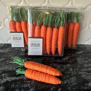 Farmhouse - Set of 6 Easter Carrots - NEW!
